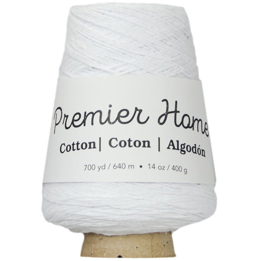 WHITE     -YARN HOME COTTON SLD