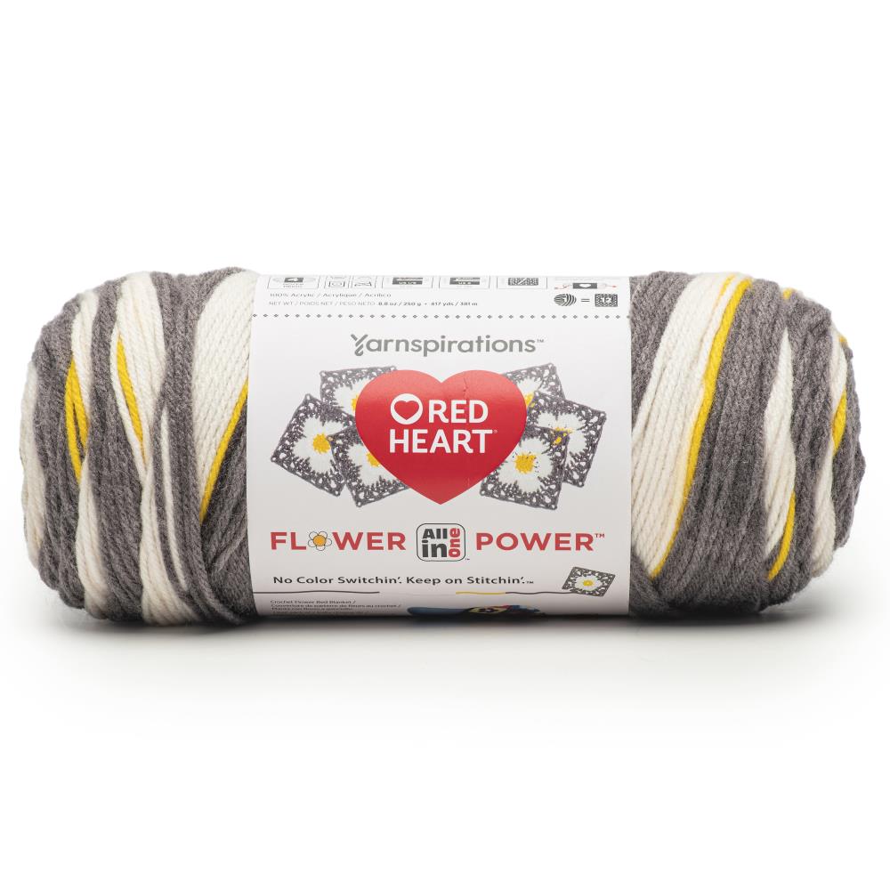 Red Heart All In One Granny Square Yarn