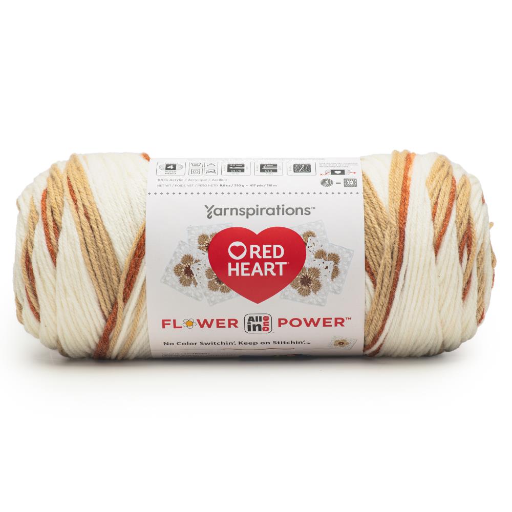 Red Heart All In One Granny Square Yarn