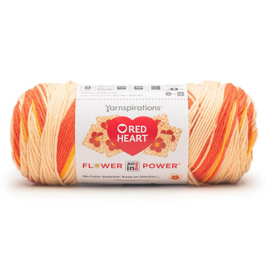 Red Heart All In One Granny Square Yarn