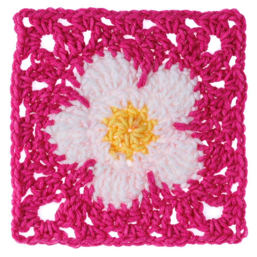 Red Heart All In One Granny Square Yarn