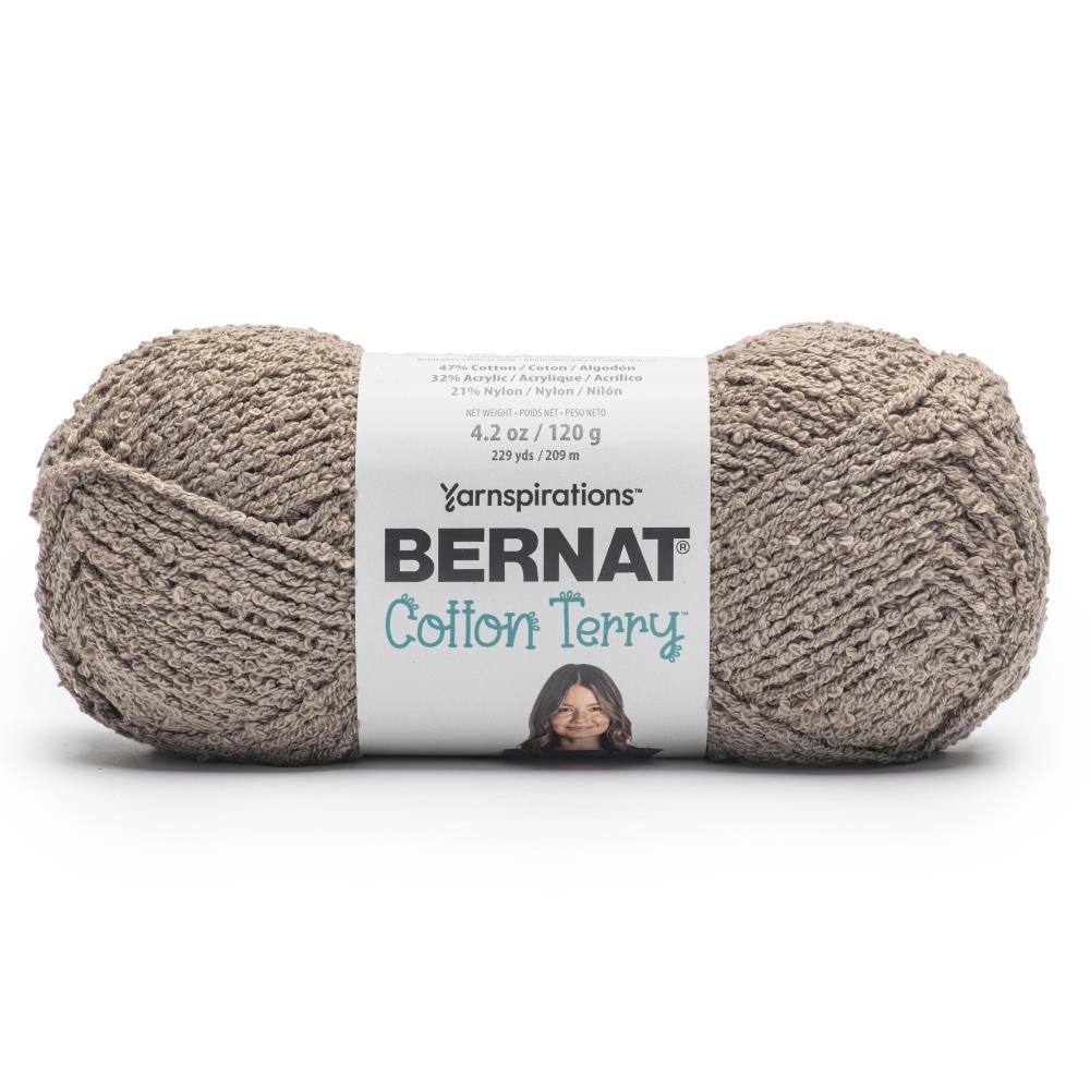 Bernat Cotton Terry Yarn - Color Dune