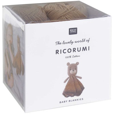 Ricorumi Baby Blankies Kit Teddy
