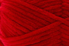 Bella Chenille Yarn  Apple Red