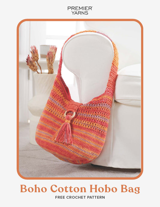 Free Pattern Boho Cotton Hobo Bag