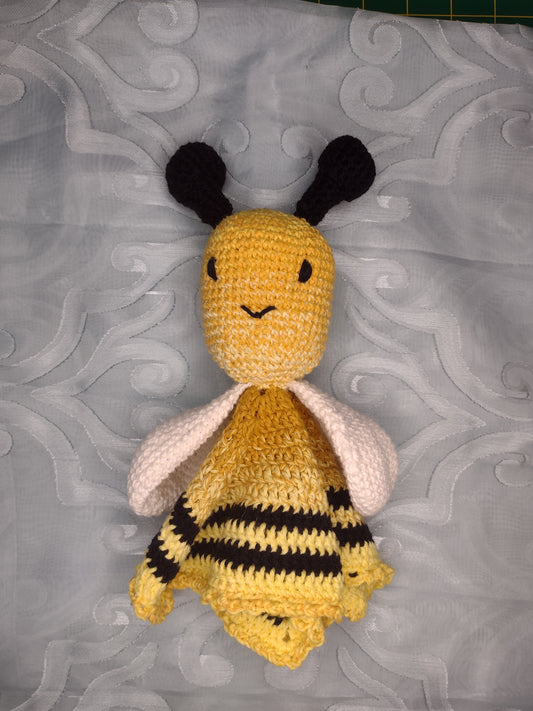 Hand-crafted Amigurumi Bee