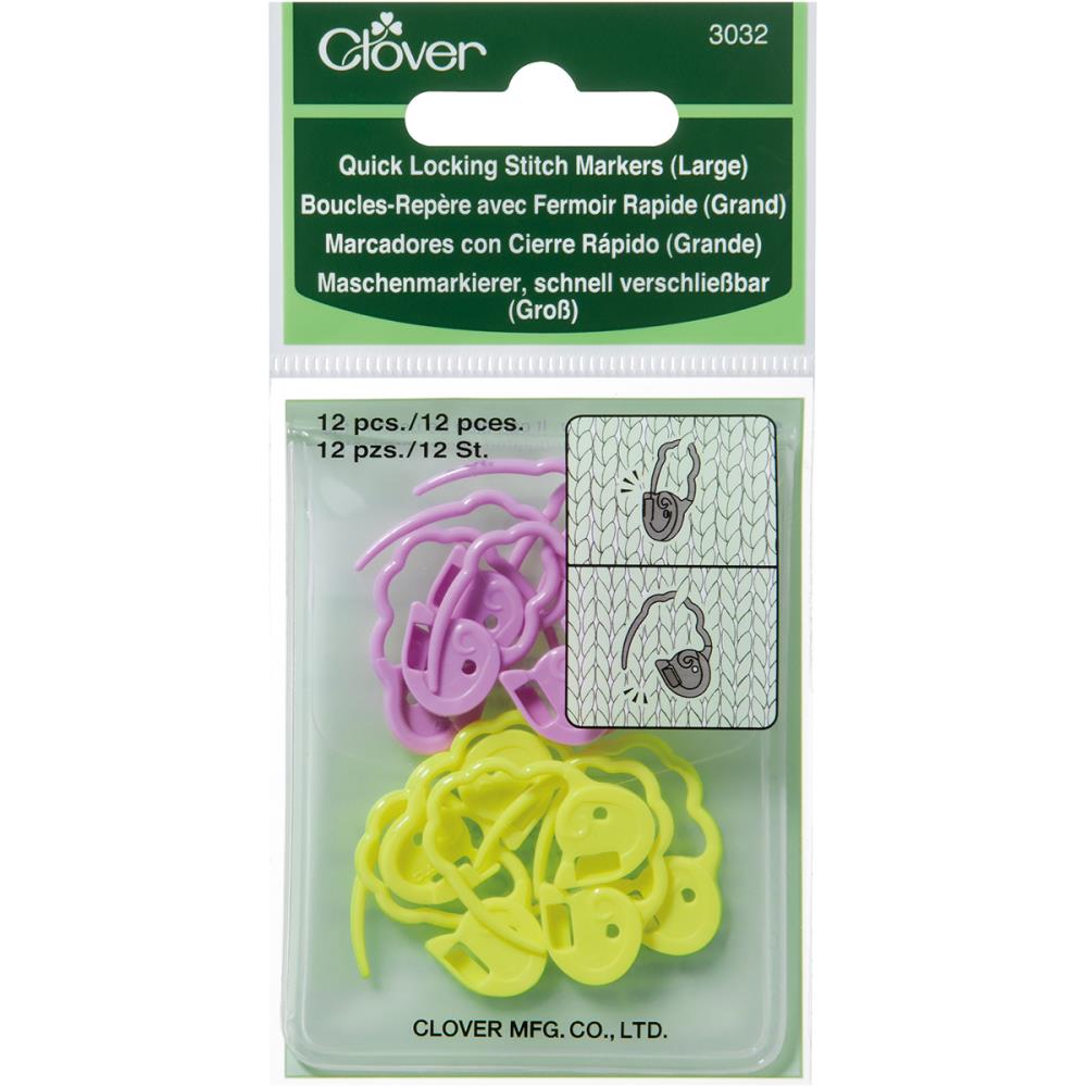 Clover Quick Locking Stitch Markers