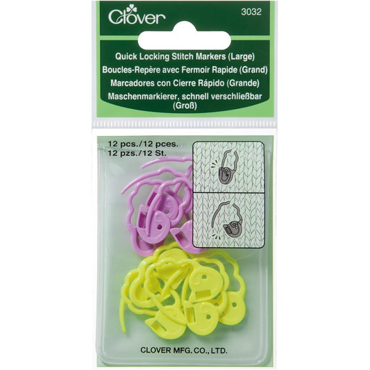 Clover Quick Locking Stitch Markers