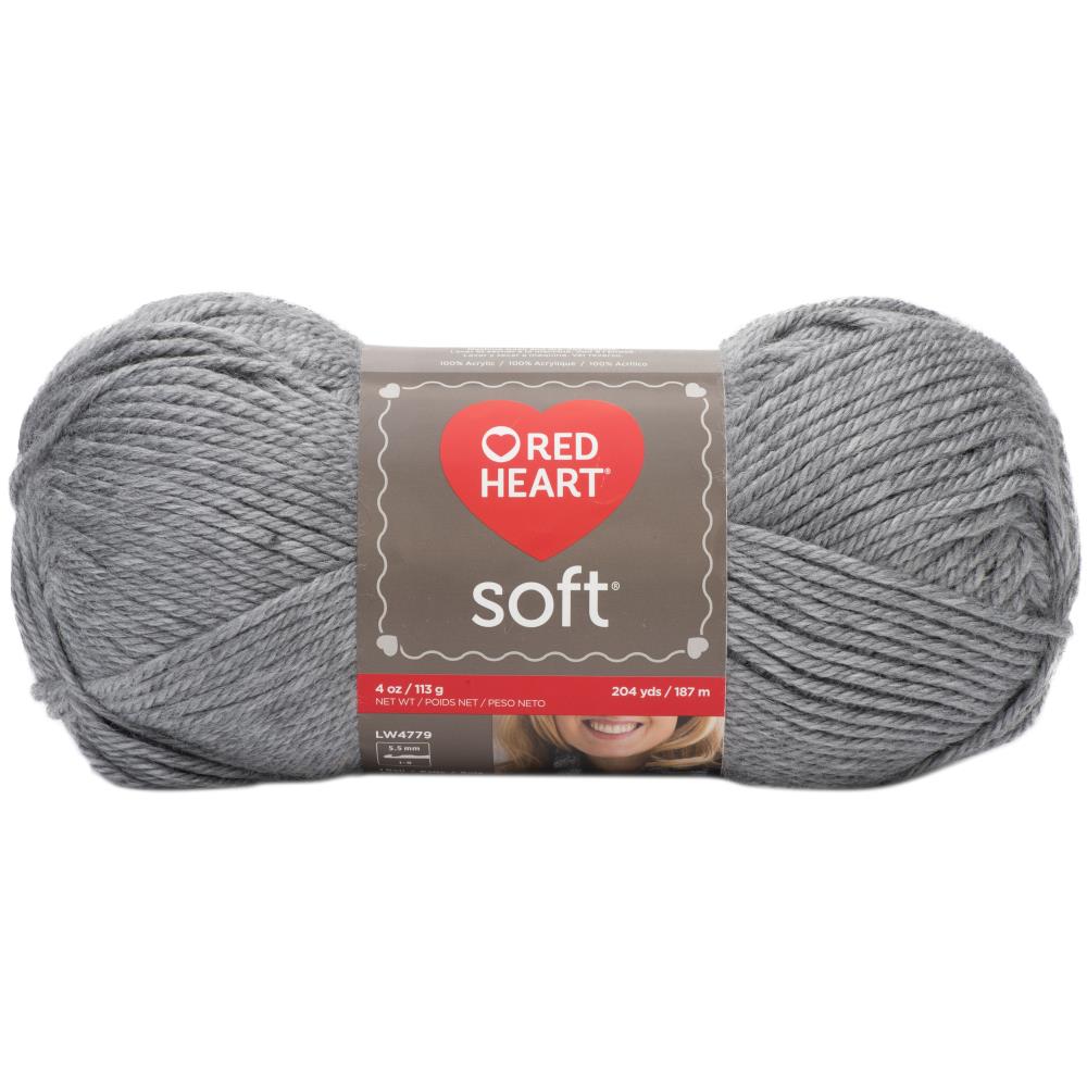 LT GRY HEA-YARN SOFT YARN