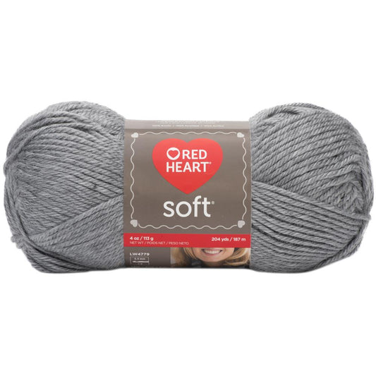 LT GRY HEA-YARN SOFT YARN