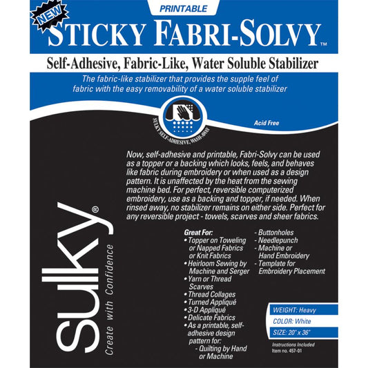 20"X36"   -SOLVY FABRI STICKY