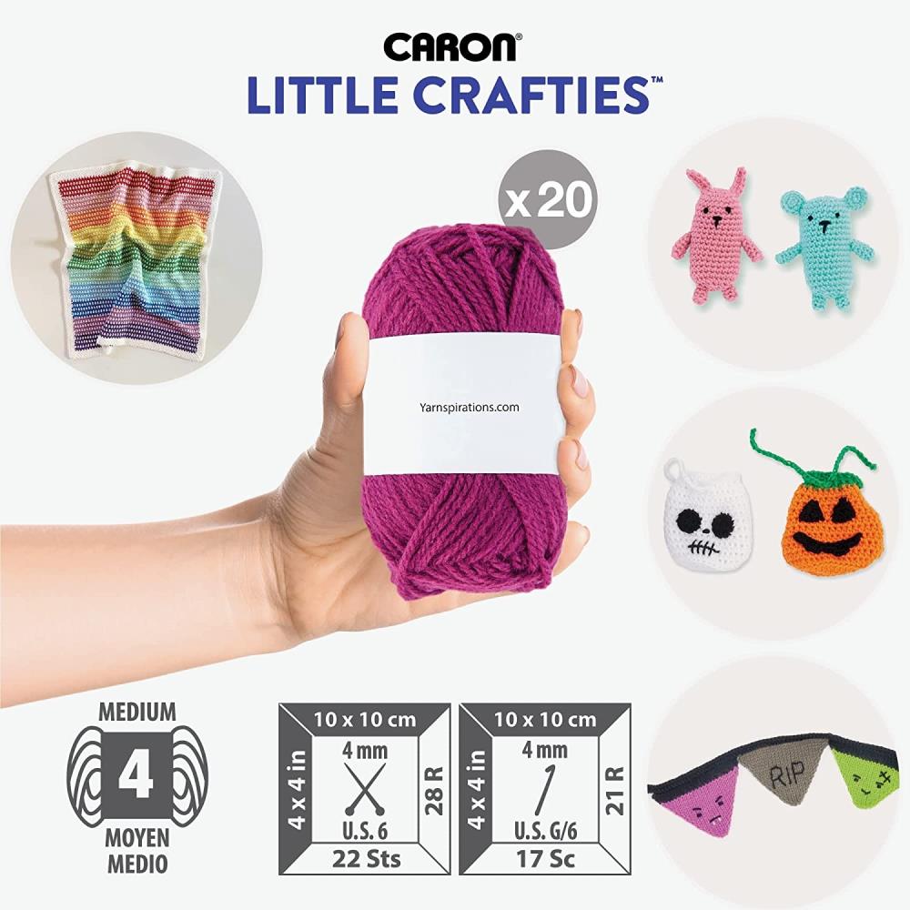 Caron Little Crafties Yarn 20/Pkg