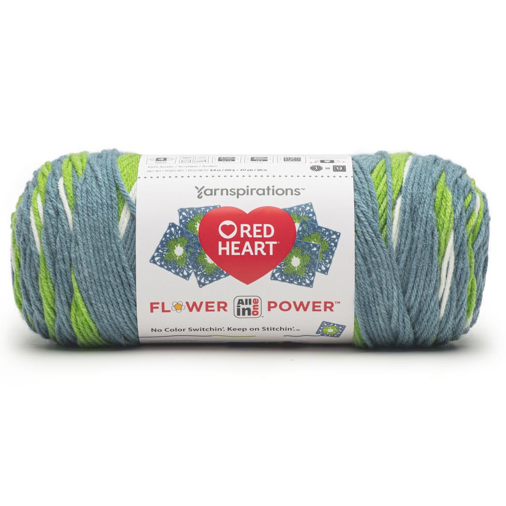 Red Heart All In One Granny Square Yarn