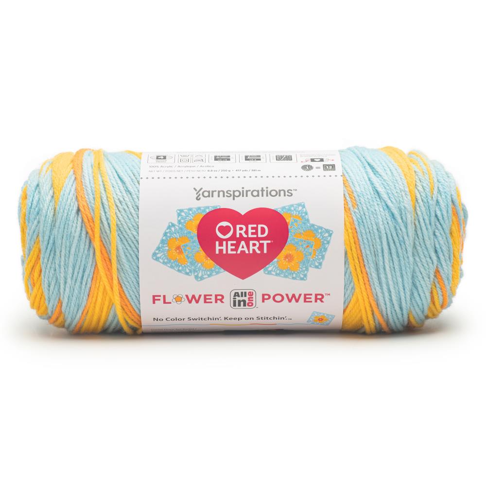 Red Heart All In One Granny Square Yarn