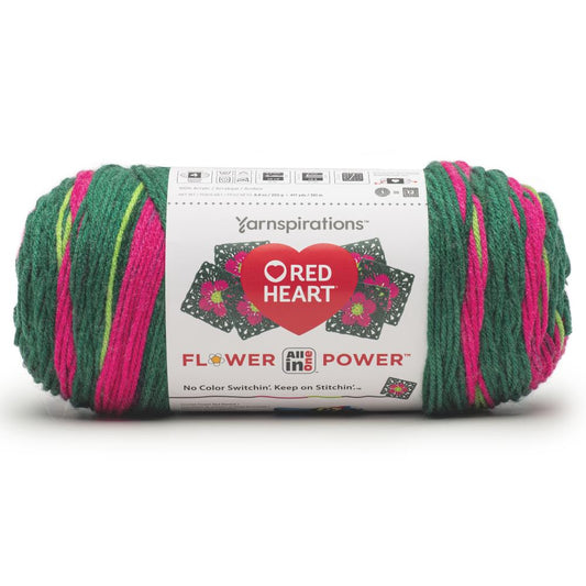 Red Heart All In One Granny Square Yarn