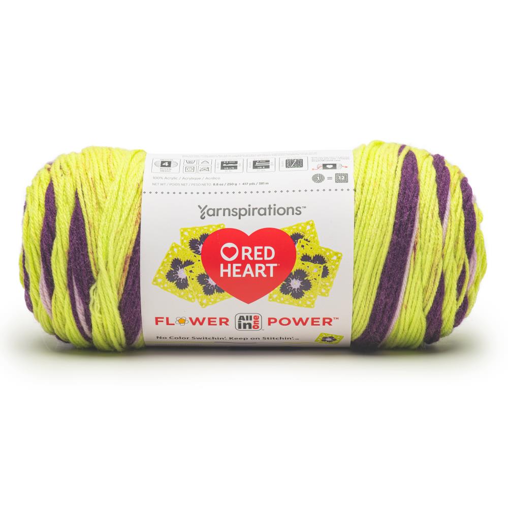 Red Heart All In One Granny Square Yarn