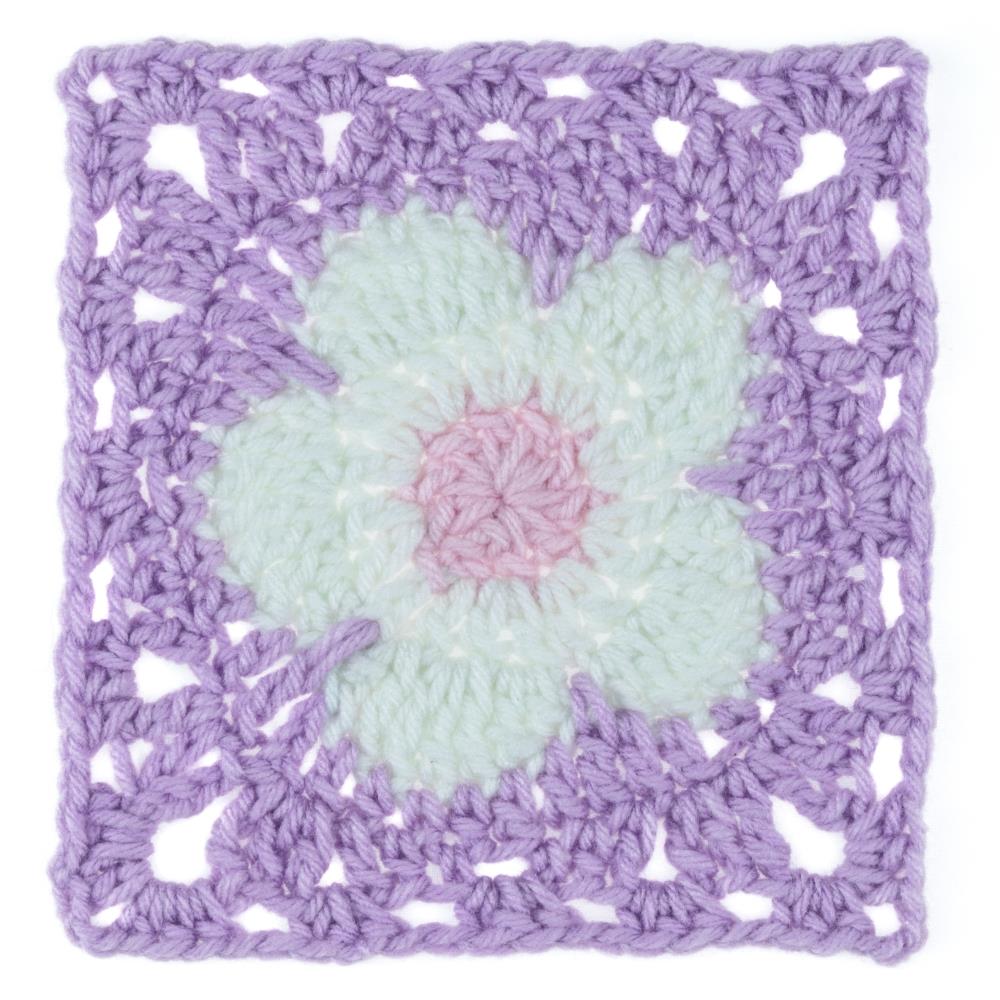 Red Heart All In One Granny Square Yarn