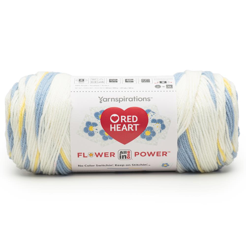 Red Heart All In One Granny Square Yarn