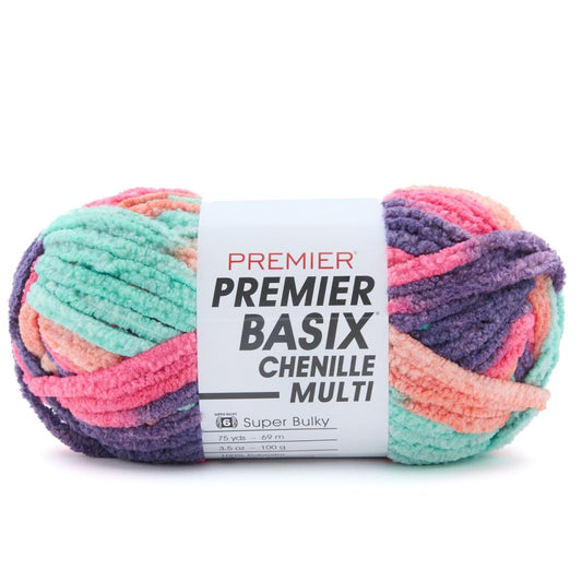 Premier Basix Chenille Multi Yarn