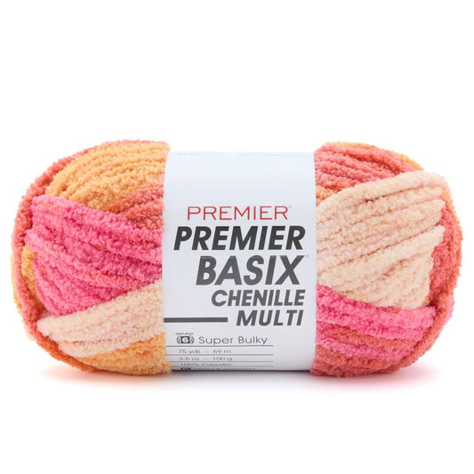 Premier Basix Chenille Multi Yarn