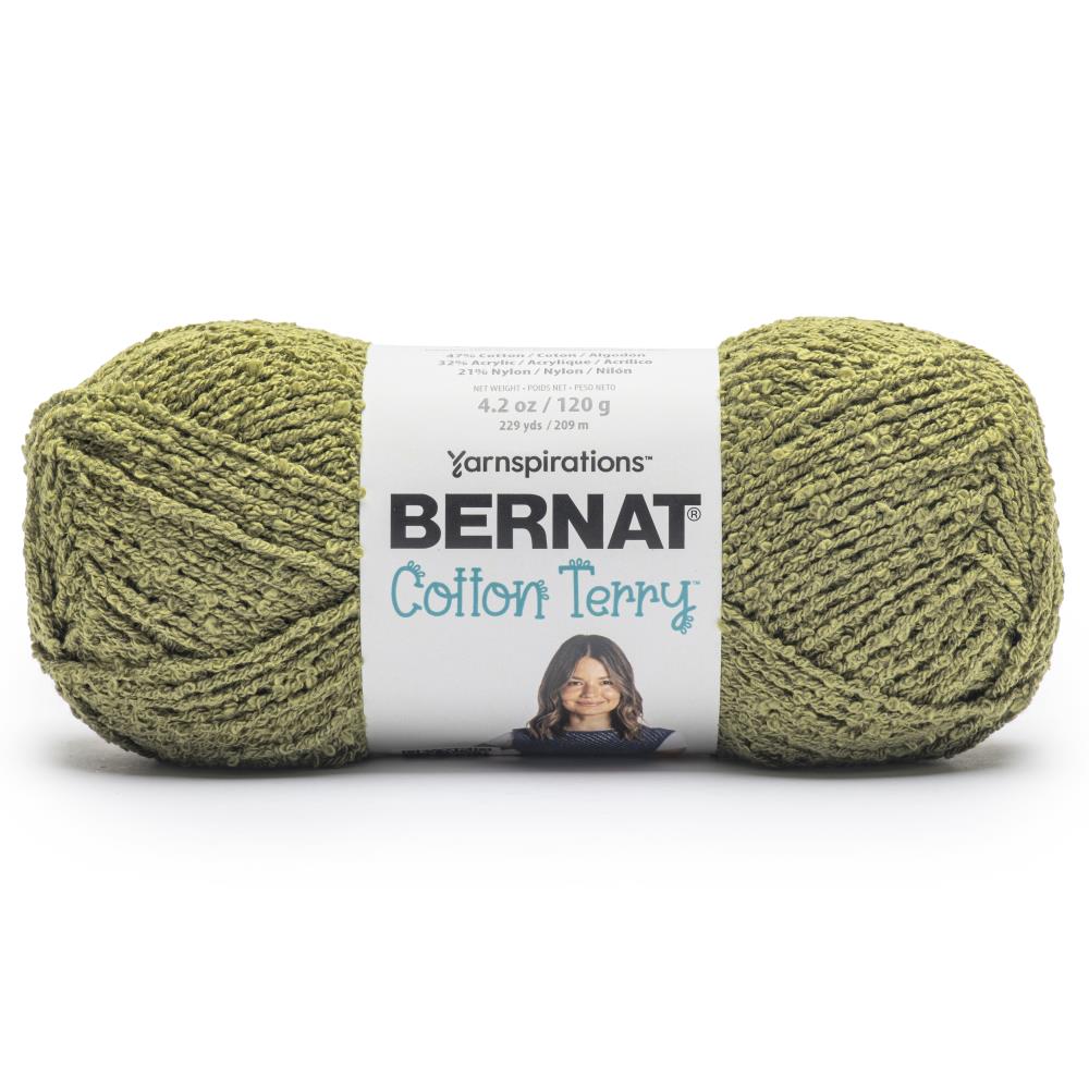 Bernat Cotton Terry Yarn - Color Wetlands