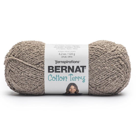 Bernat Cotton Terry Yarn - Color Dune