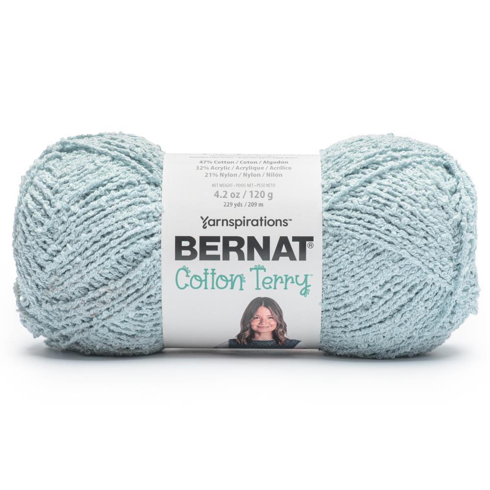 Bernat Cotton Terry Yarn - Color  Chambray