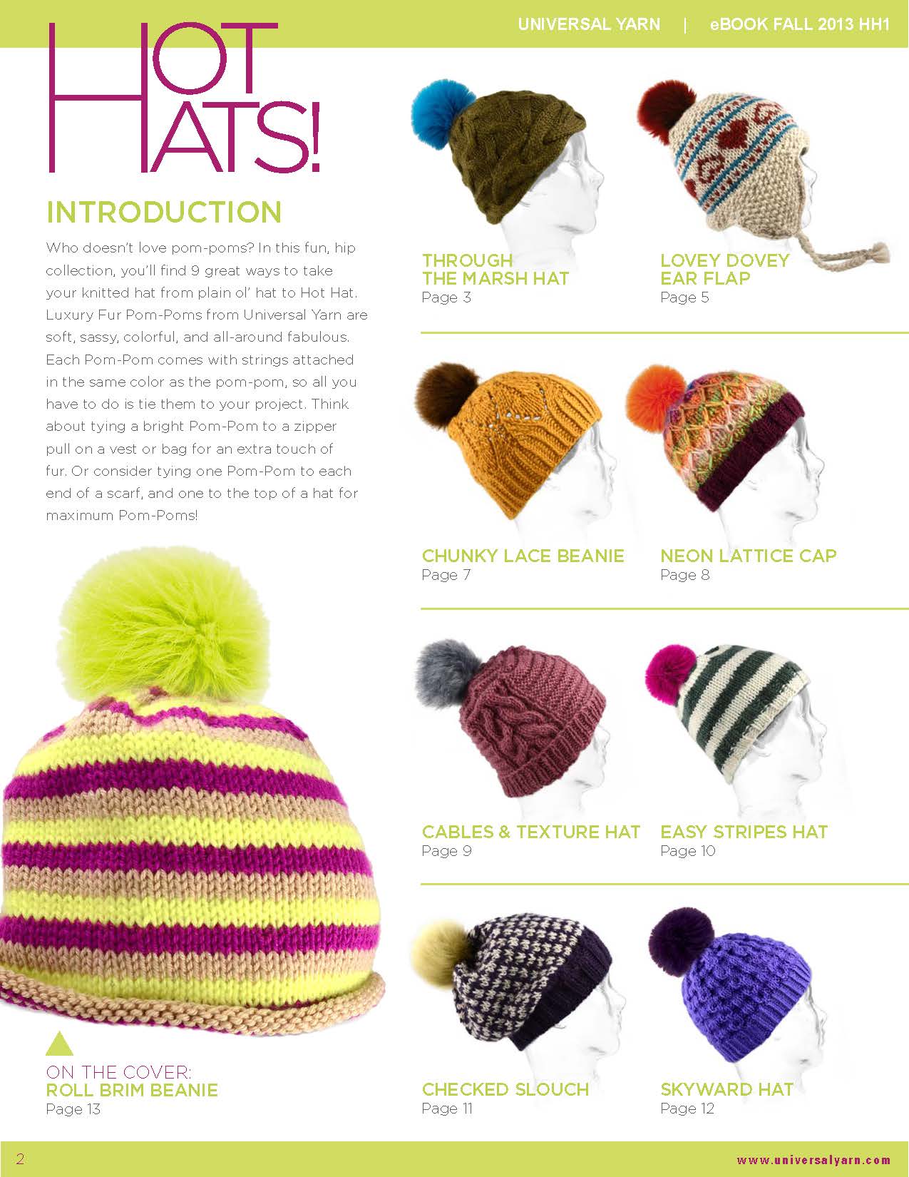 Free Pattern From Universal Yarns