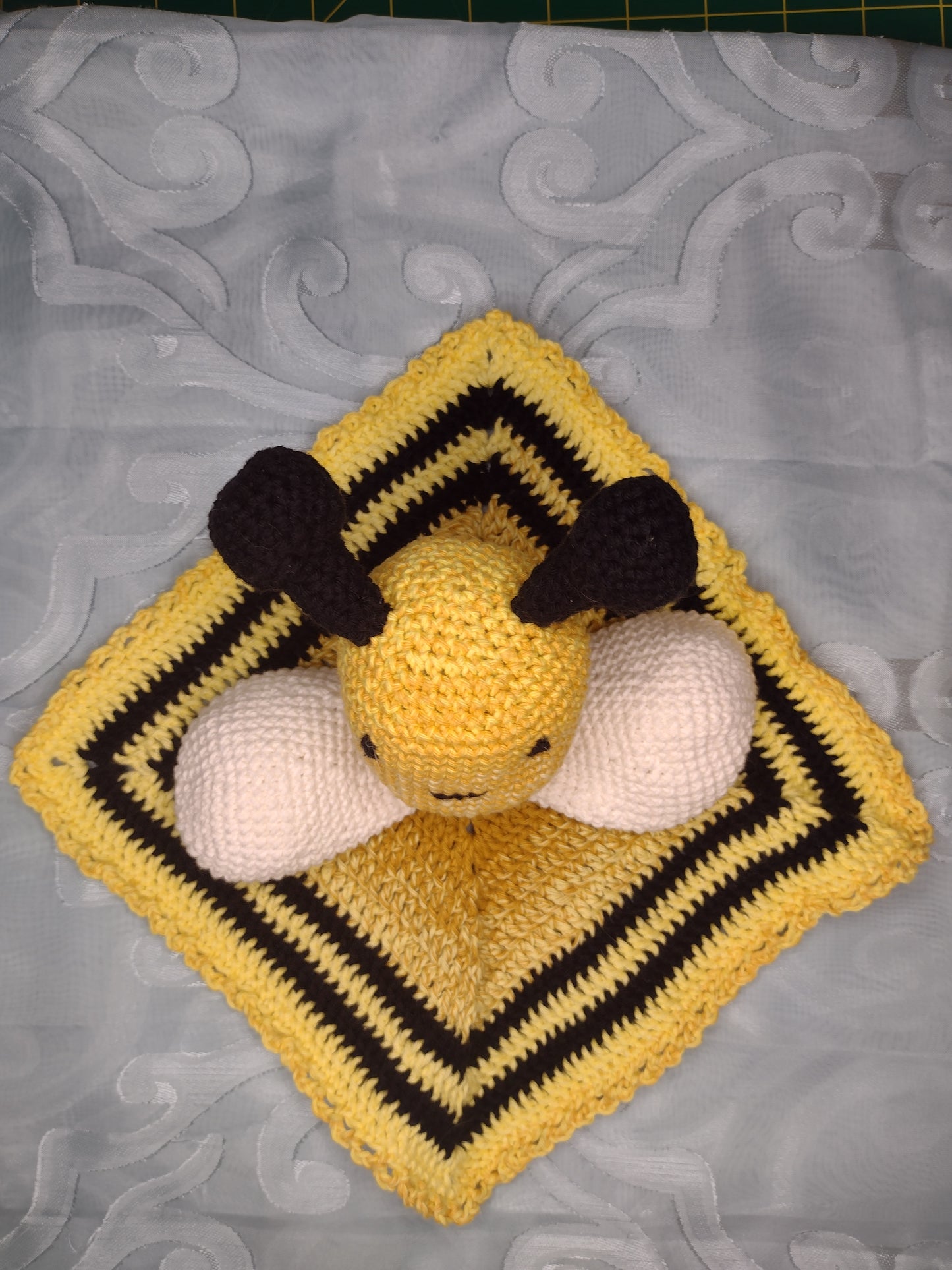 Hand-crafted Amigurumi Bee