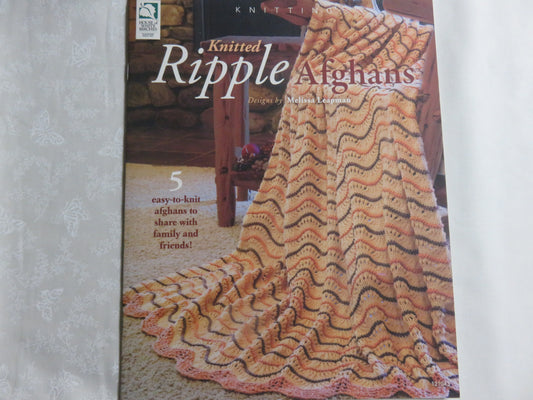 Knitted Ripple Afghans