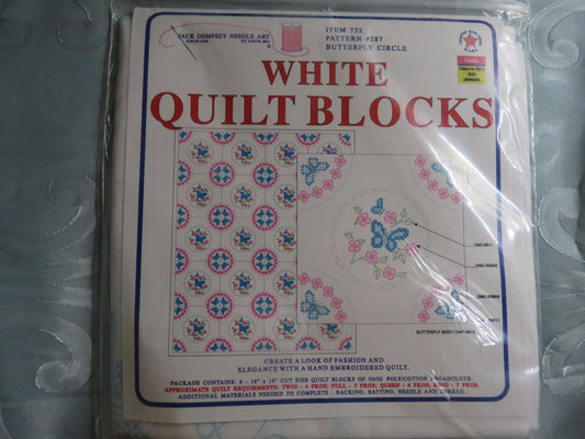 Jack Dempsey Embroidery Blocks