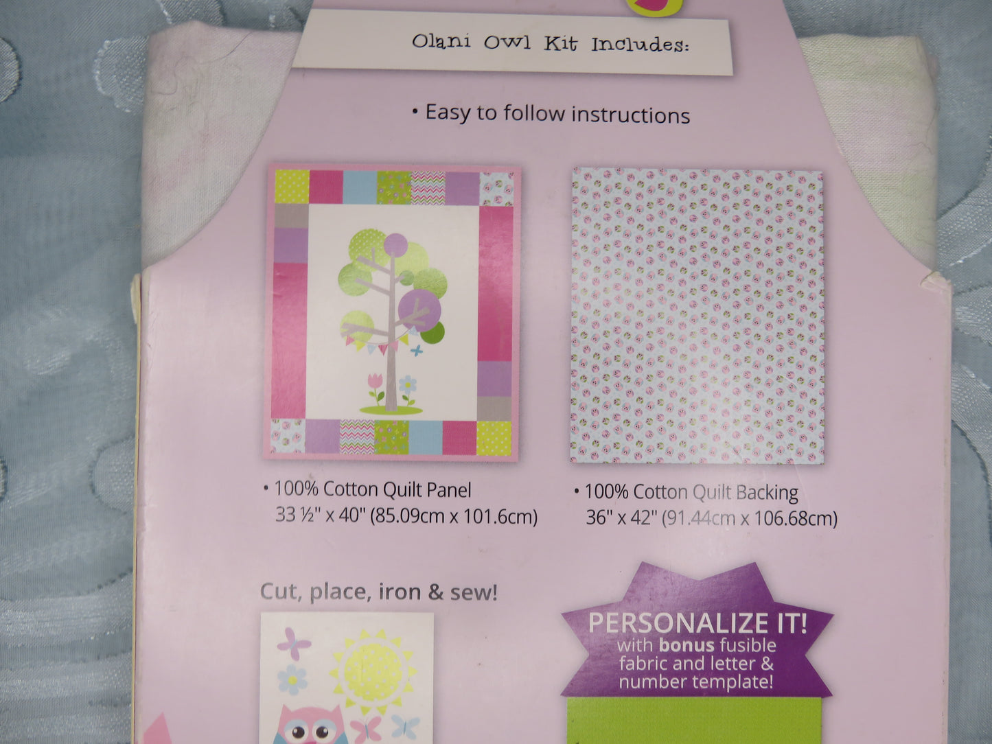 Fusible Applique Quilt Kit