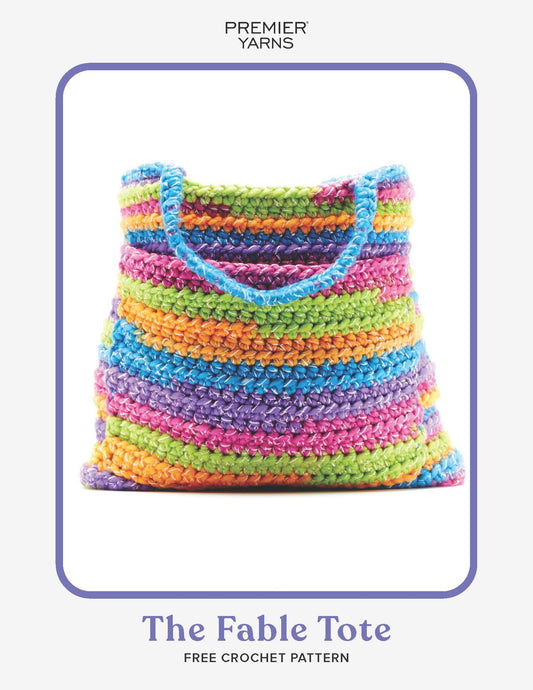 Free Patter from Premier Yarn Fable Tote Pattern